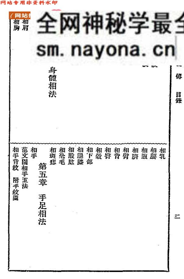 《简易相法秘传》（106页）