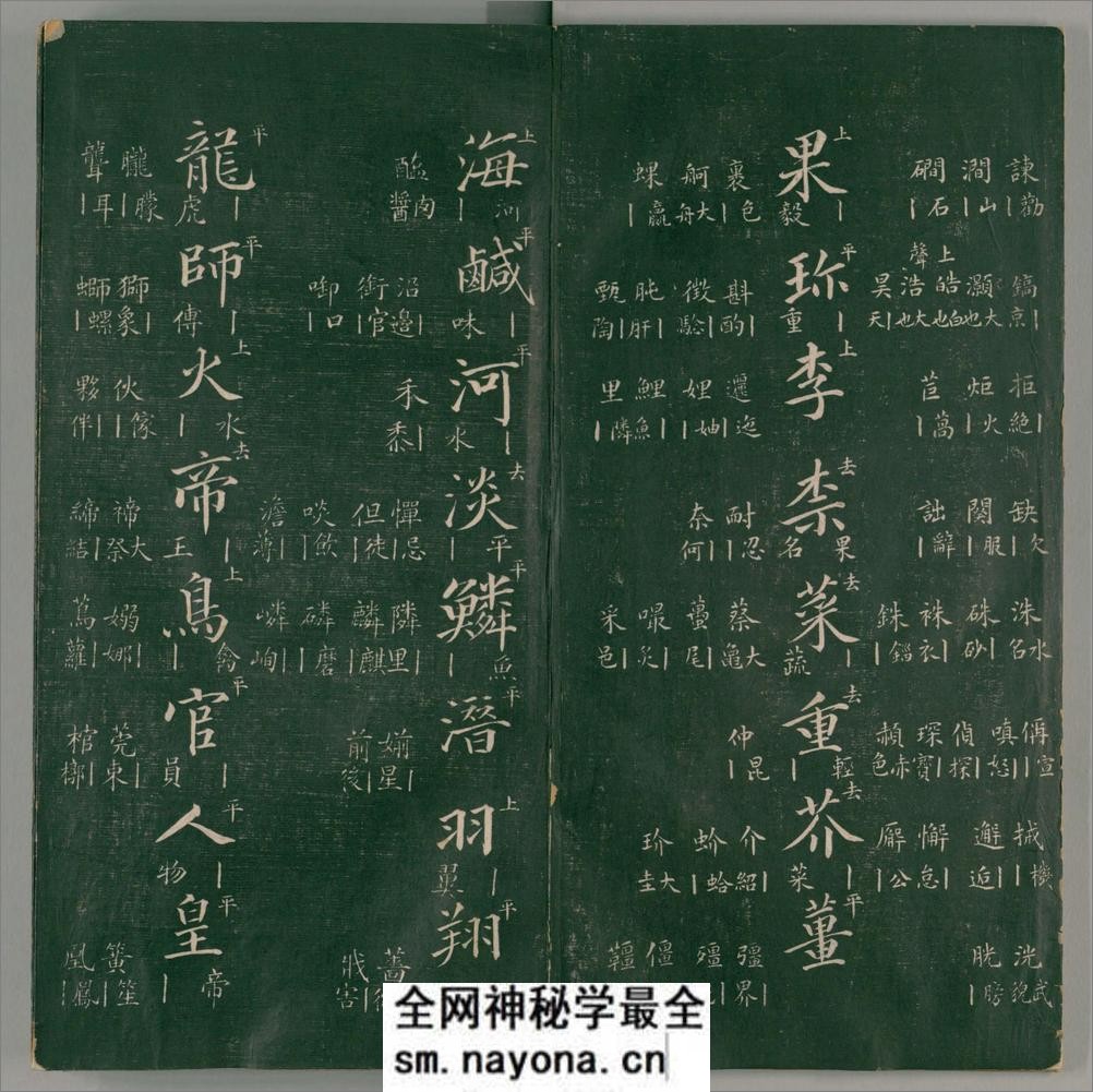 千字文同音释义.1卷.清光绪13年拓本 - 第5页预览图
