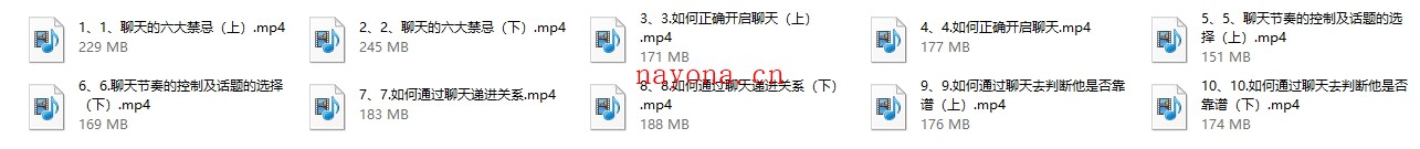 李越可视音频课《聊天的奥义》