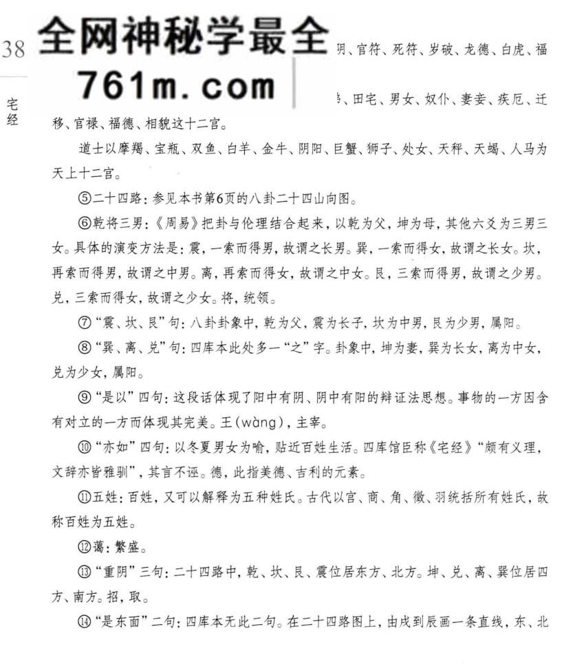 中华生活经典 宅经 ( 王玉德) )