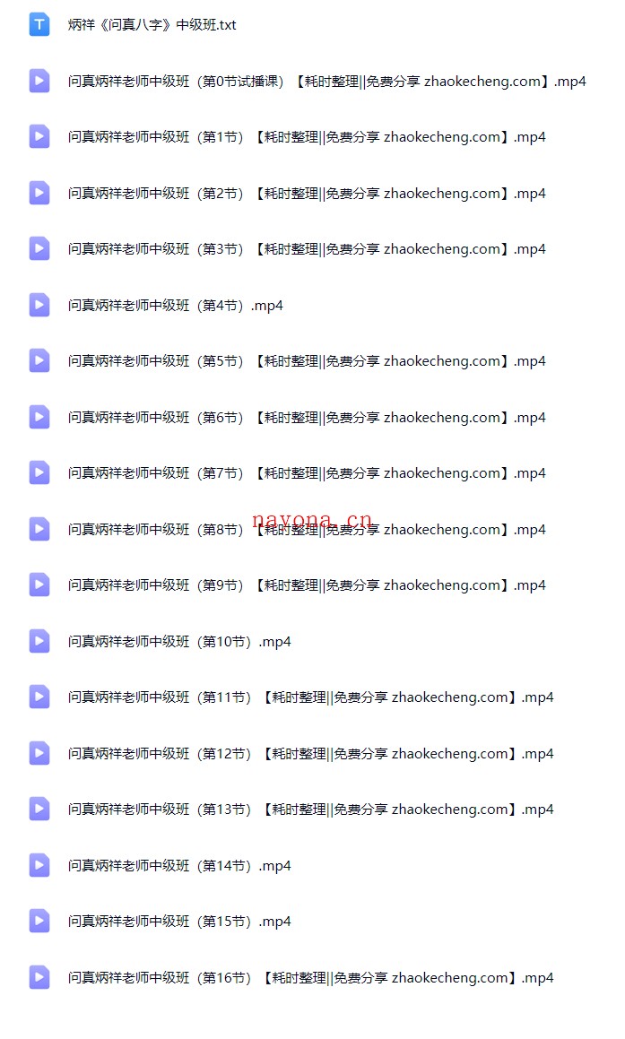 炳祥八字命理全阶课｜从入门到精通（初级+中级班合集+命盘解析实战）【Bg-0132】