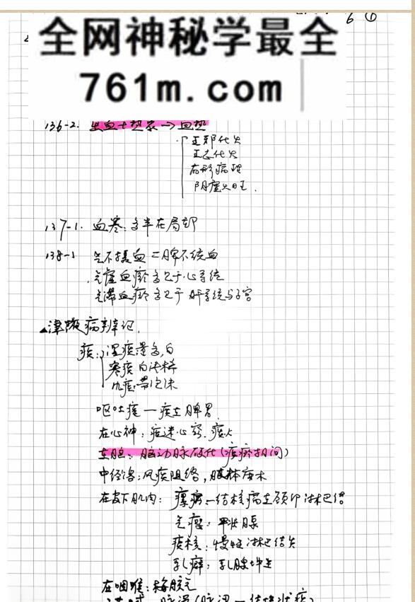 《中医学习笔记（2册）》
