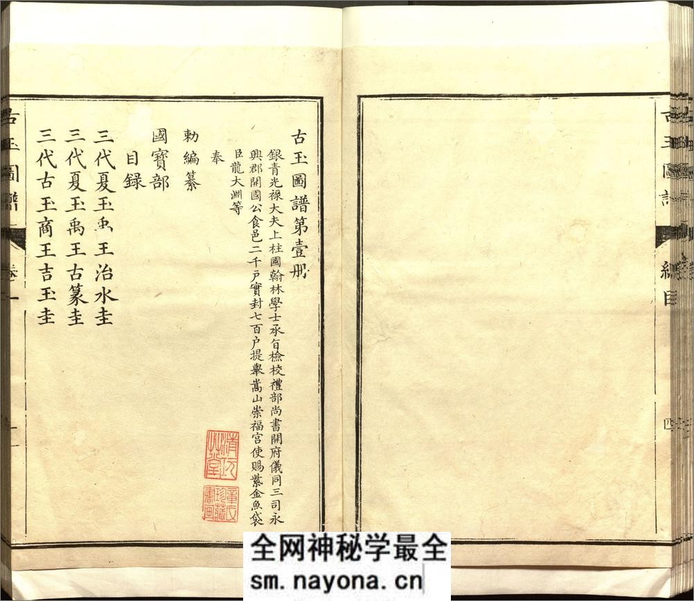 古玉图谱.三十二卷.旧题.宋.龙大渊等奉敕撰.清乾隆时期余文仪刊彩绘本 - 第14页预览图
