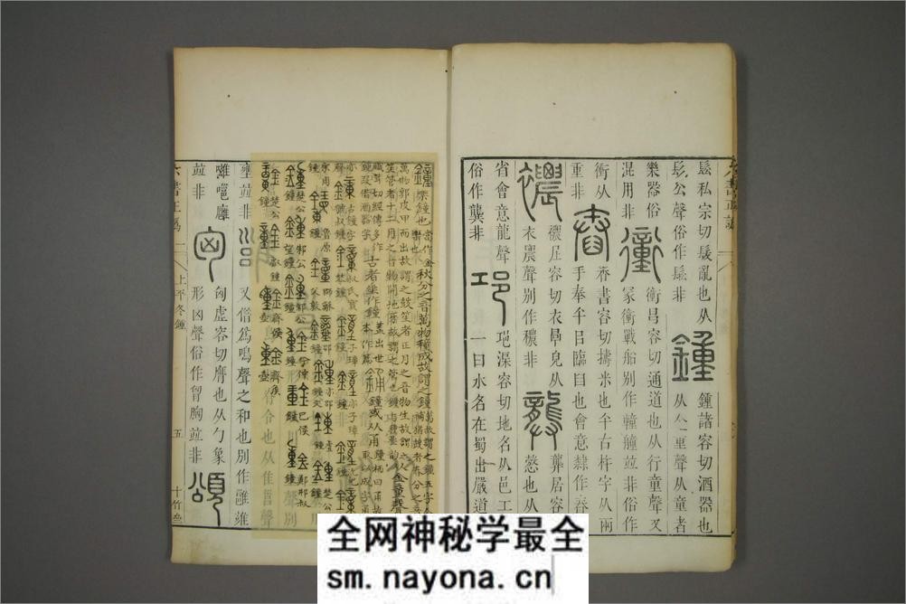 六书正讹.5卷.元周伯琦撰.明胡正言订篆.古香阁藏版 - 第12页预览图