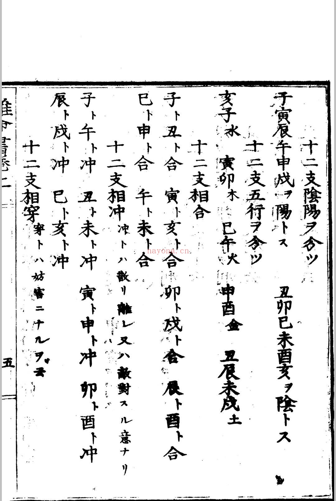 推命书 虎门樱田先生 着