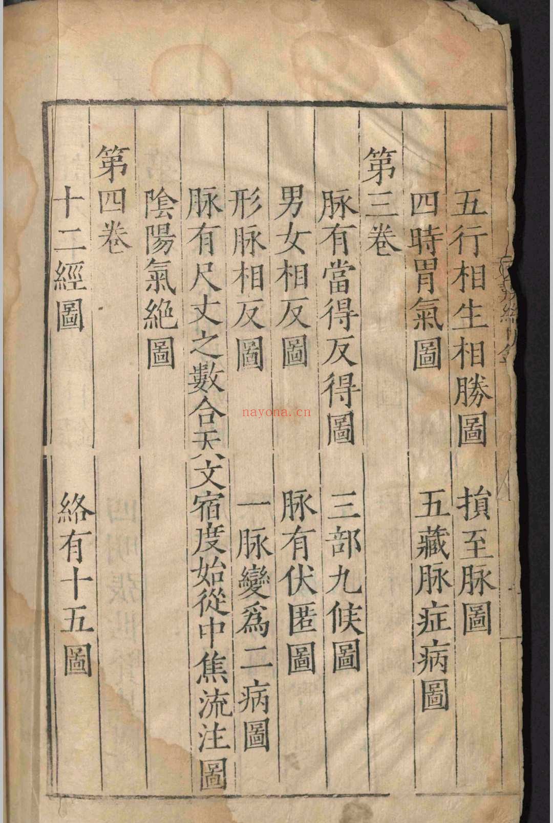 图注八十一难经.八卷.明嘉靖