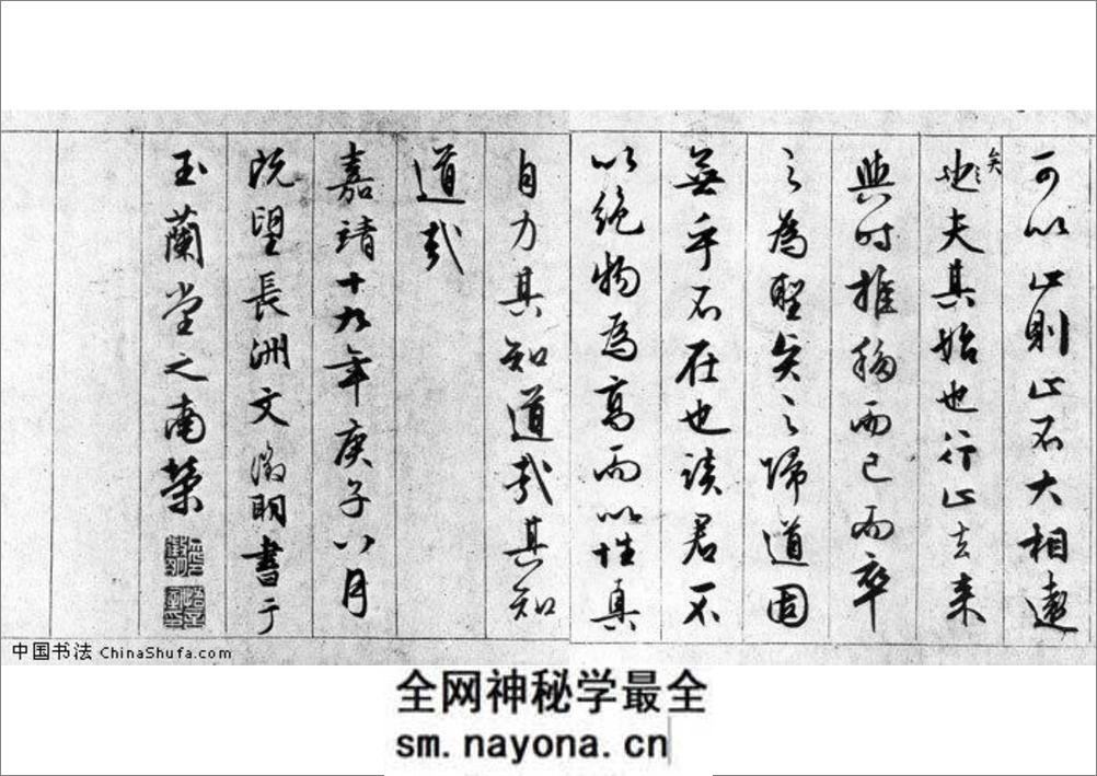 文征明_行书_且适园后记 - 第11页预览图