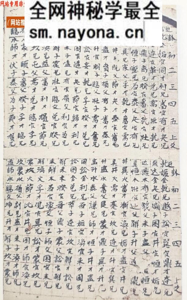 《谭泗娥真传口诀》