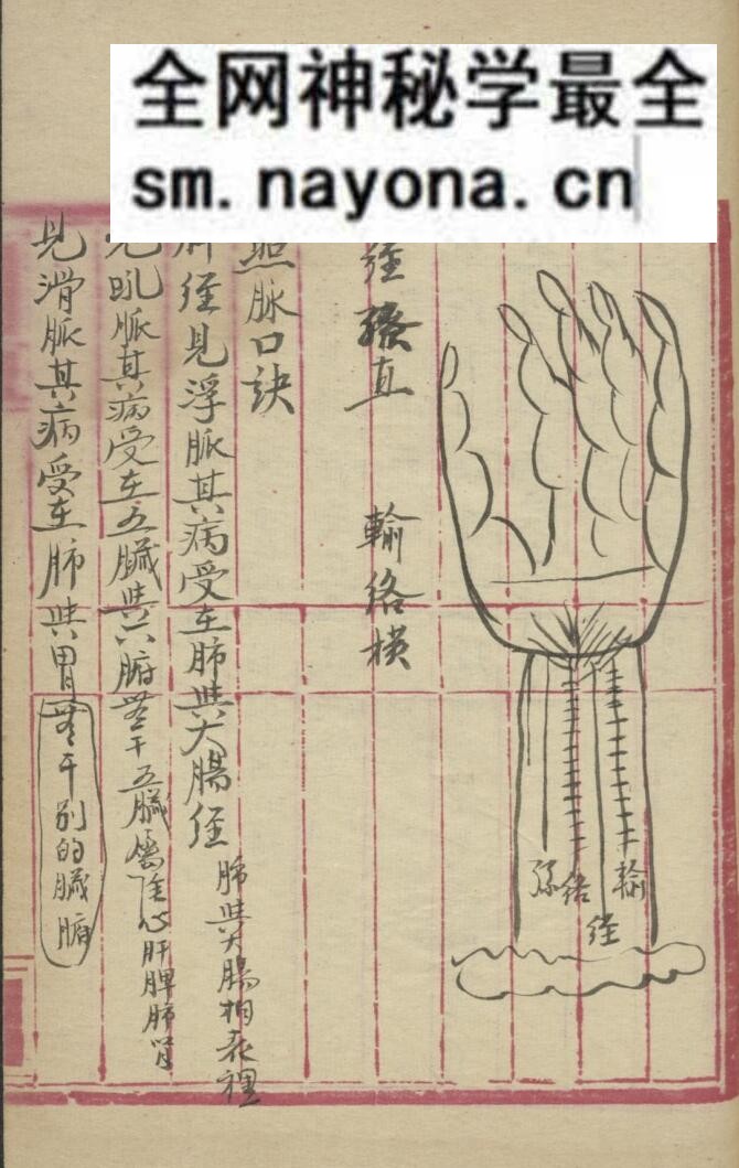中医脉法古籍《脉镜论》许兆桢
