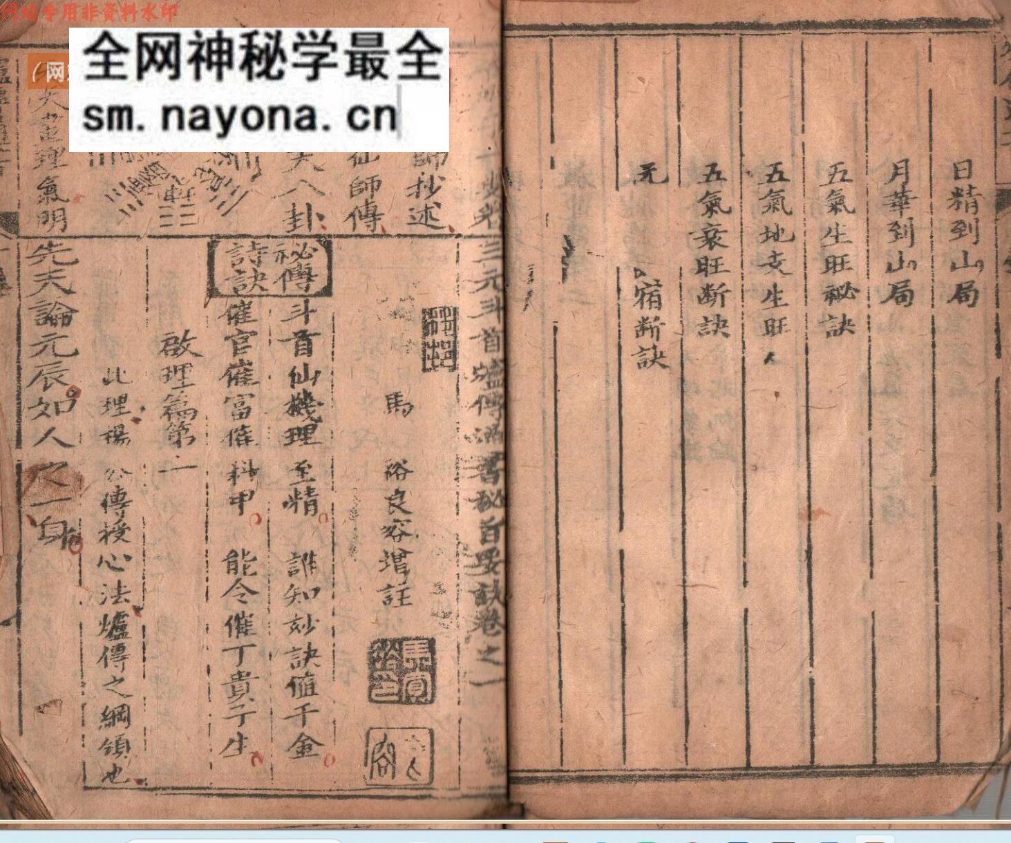 《杨公三元炉传斗首》