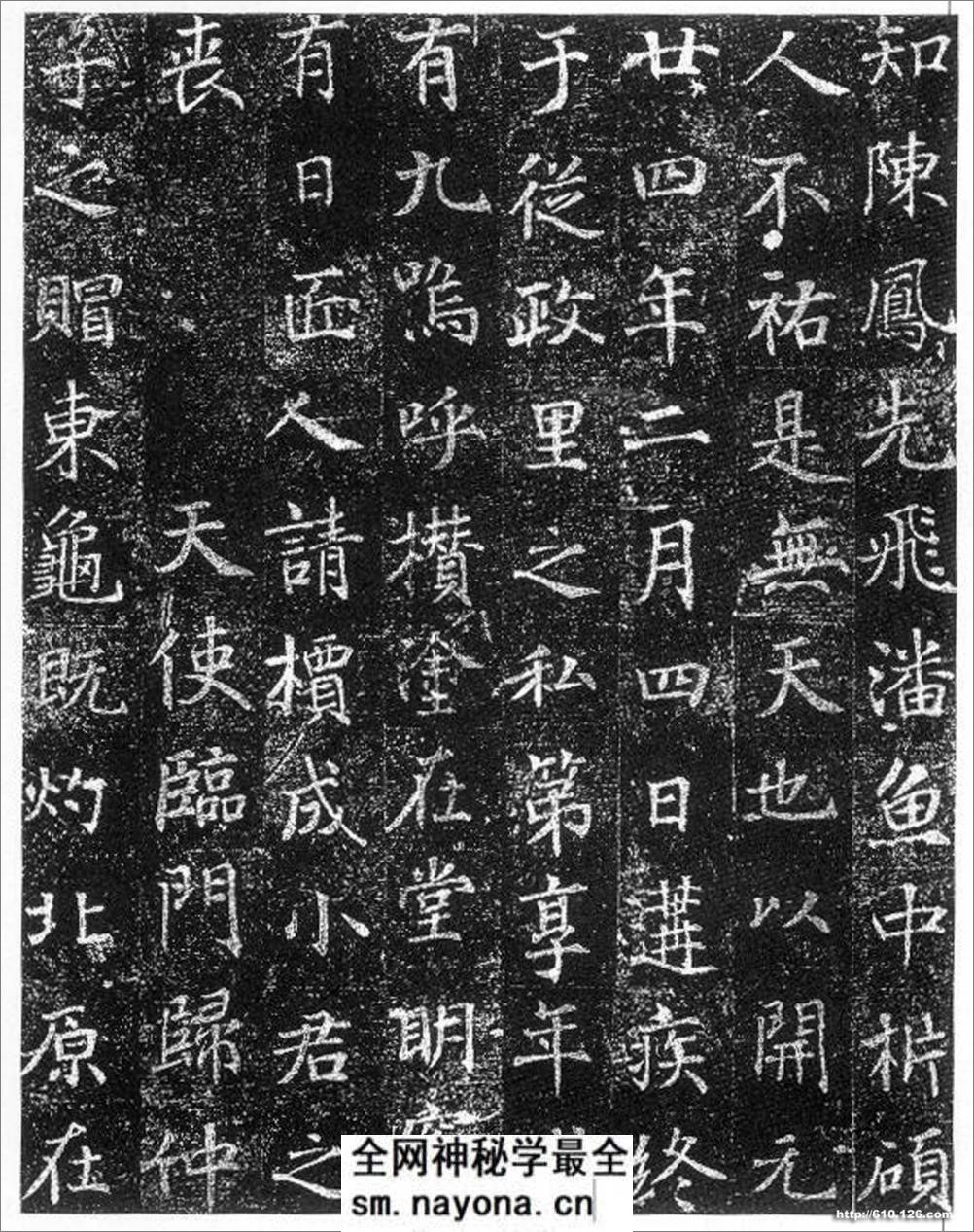 (唐)徐浩楷书陈尚仙墓志铭 - 第5页预览图