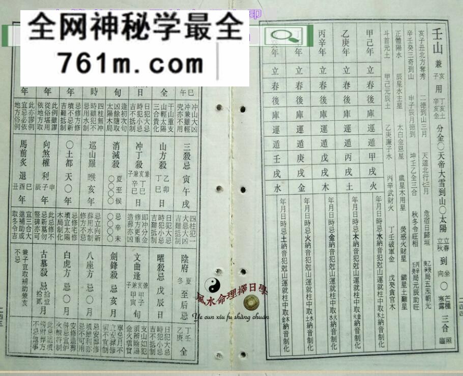 《廿四山会解正宗》