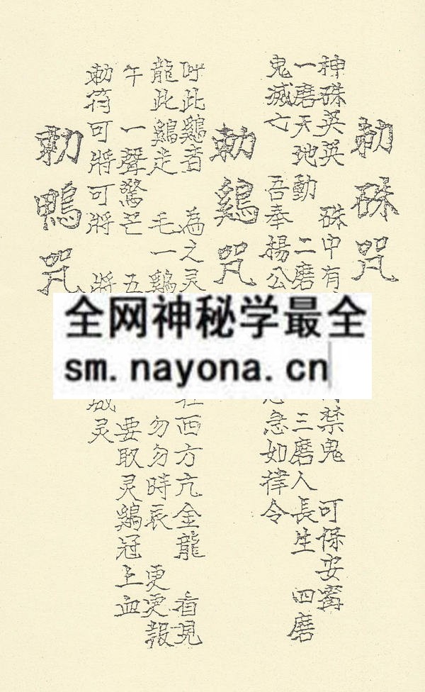 江苏江都县闾山符箓（上）（只售电子版）