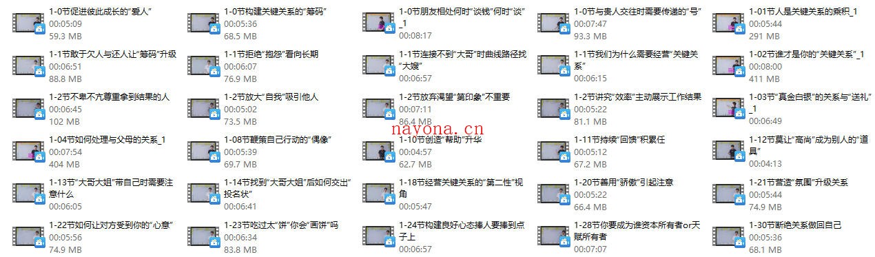 【30条关键关系】训练营,社恐轻松变社牛