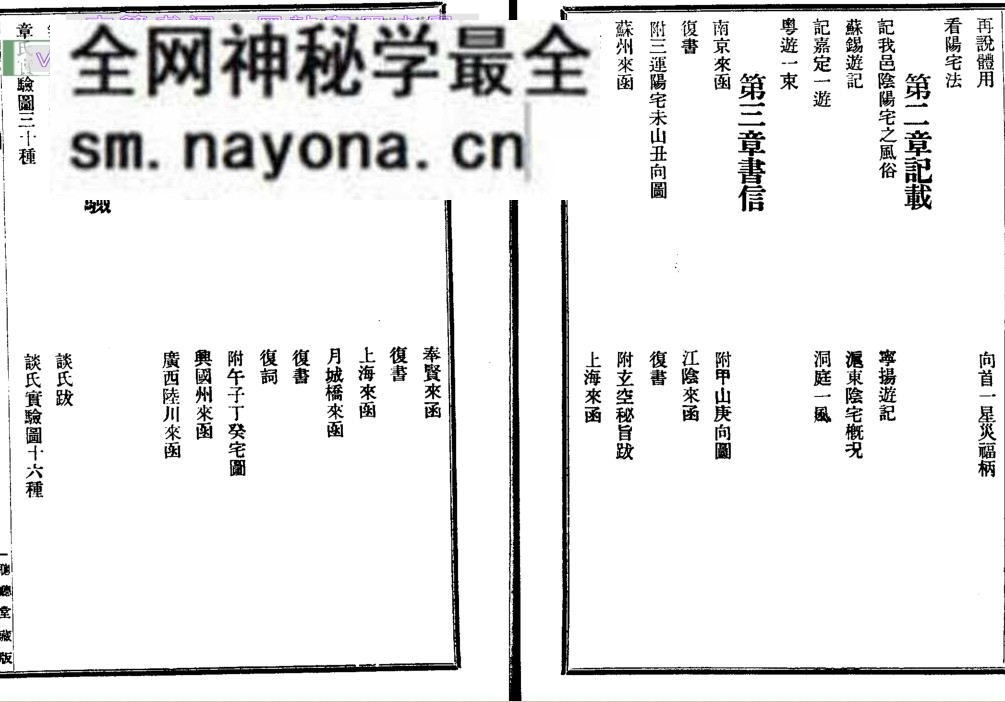 谈养吾-《谈氏三元地理大玄空实验》PDF电子书，三元地理大玄空实验