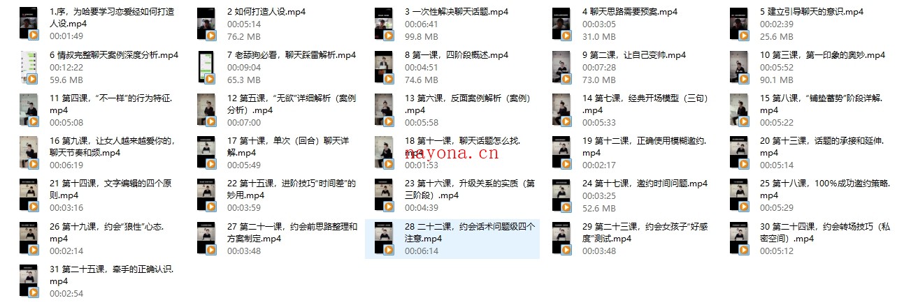 抖音情叔叔《恋爱经》