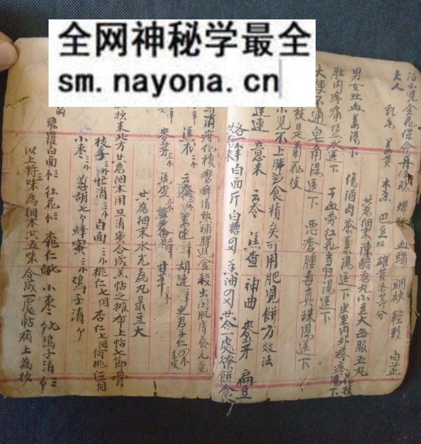 中医养生方古籍《医书 收集灵验方》
