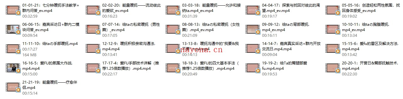 罗南希《爱的抚触》训练营1+2+3模块
