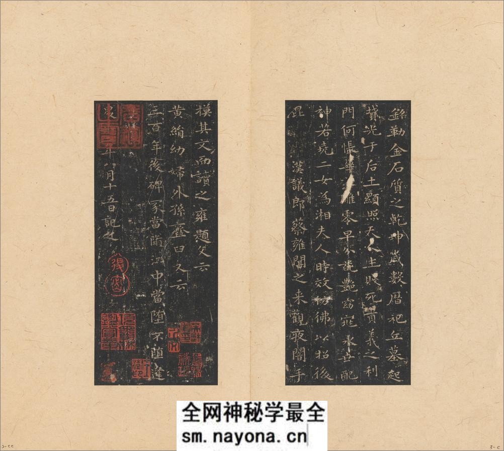 晋唐小楷八种.唐刻宋拓.大都会博物馆藏.清代集本 - 第15页预览图
