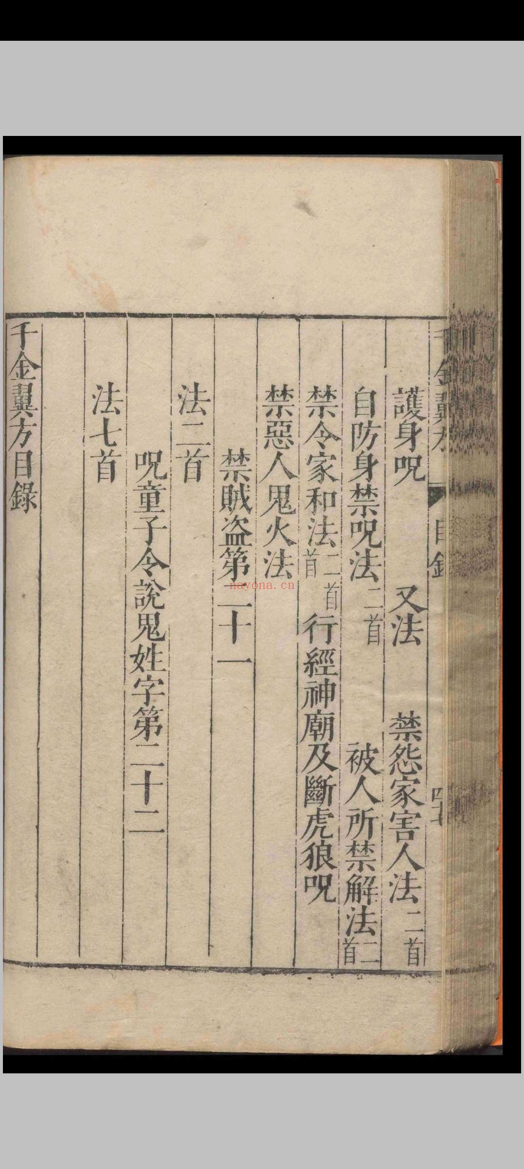 千金翼方.三十卷.孙思貌.明万历三十三年