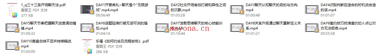 乐福老佟《聊天集训营》