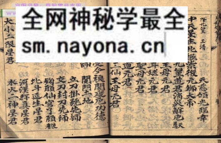 《正一赎命移册换案延生科仪》