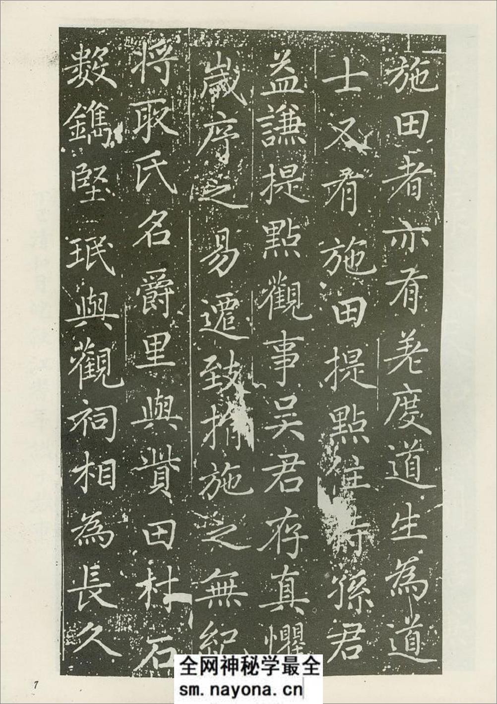 赵松雪书佑圣观捐施题名记 - 第10页预览图