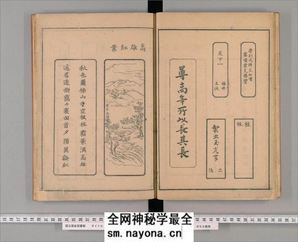 桂华园墨谱.藤原守美编.天明8年刊.1788年 - 第14页预览图