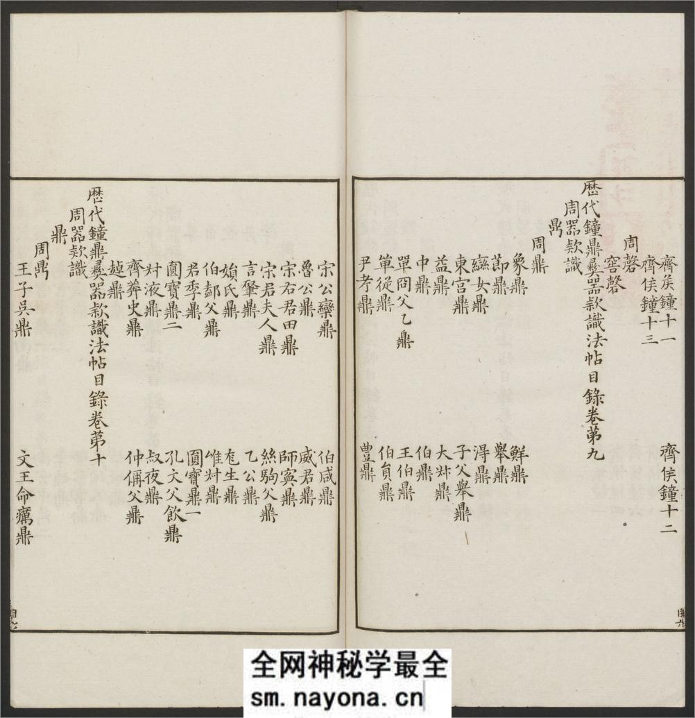 历代钟鼎彝器款识法帖.20卷.宋薛尚功撰.民国24年.海城于氏景印明崇祯朱氏刻本 - 第18页预览图