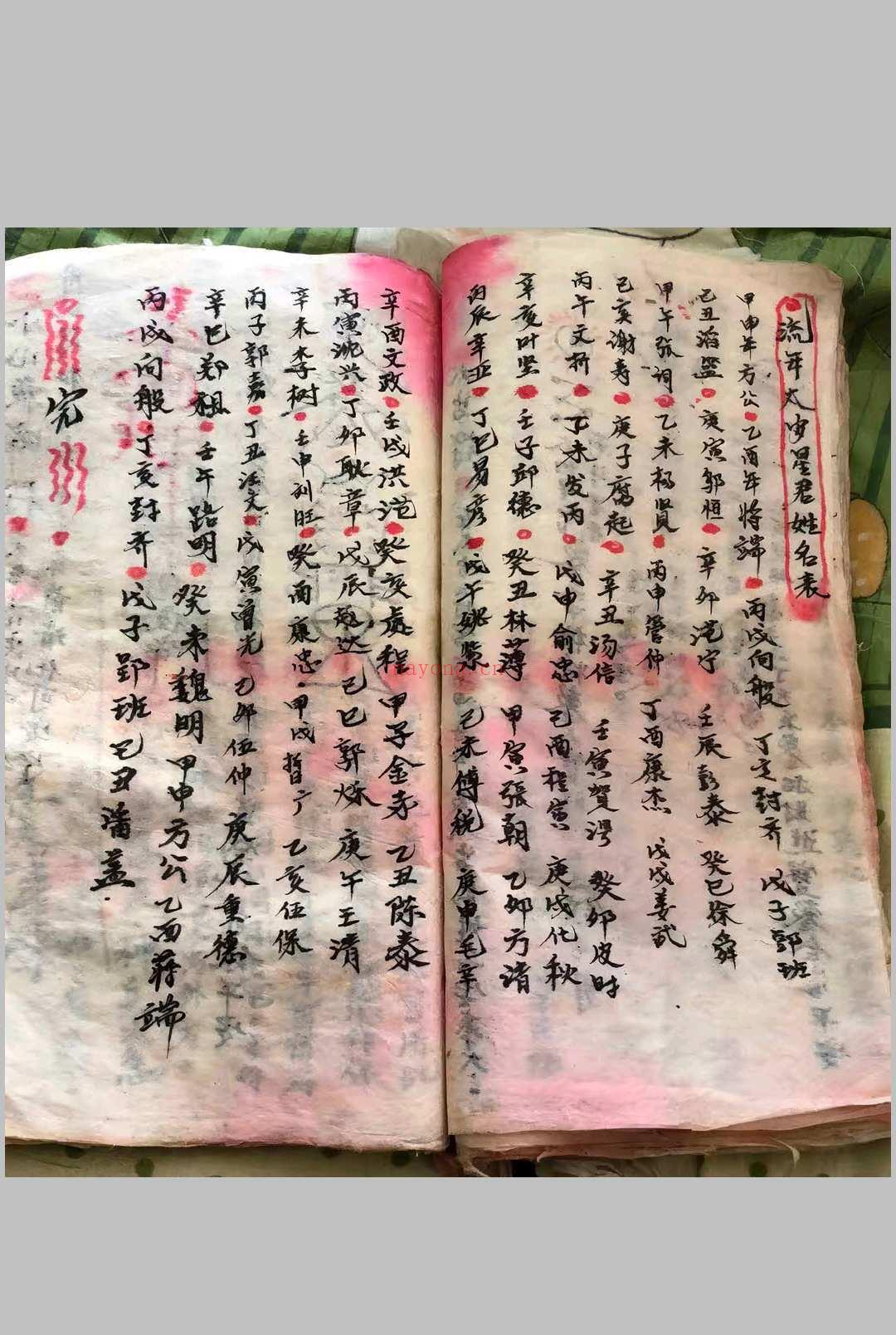 玄门弟子地理祖师赖布衣传教 画符注意事项 造宅灵章等