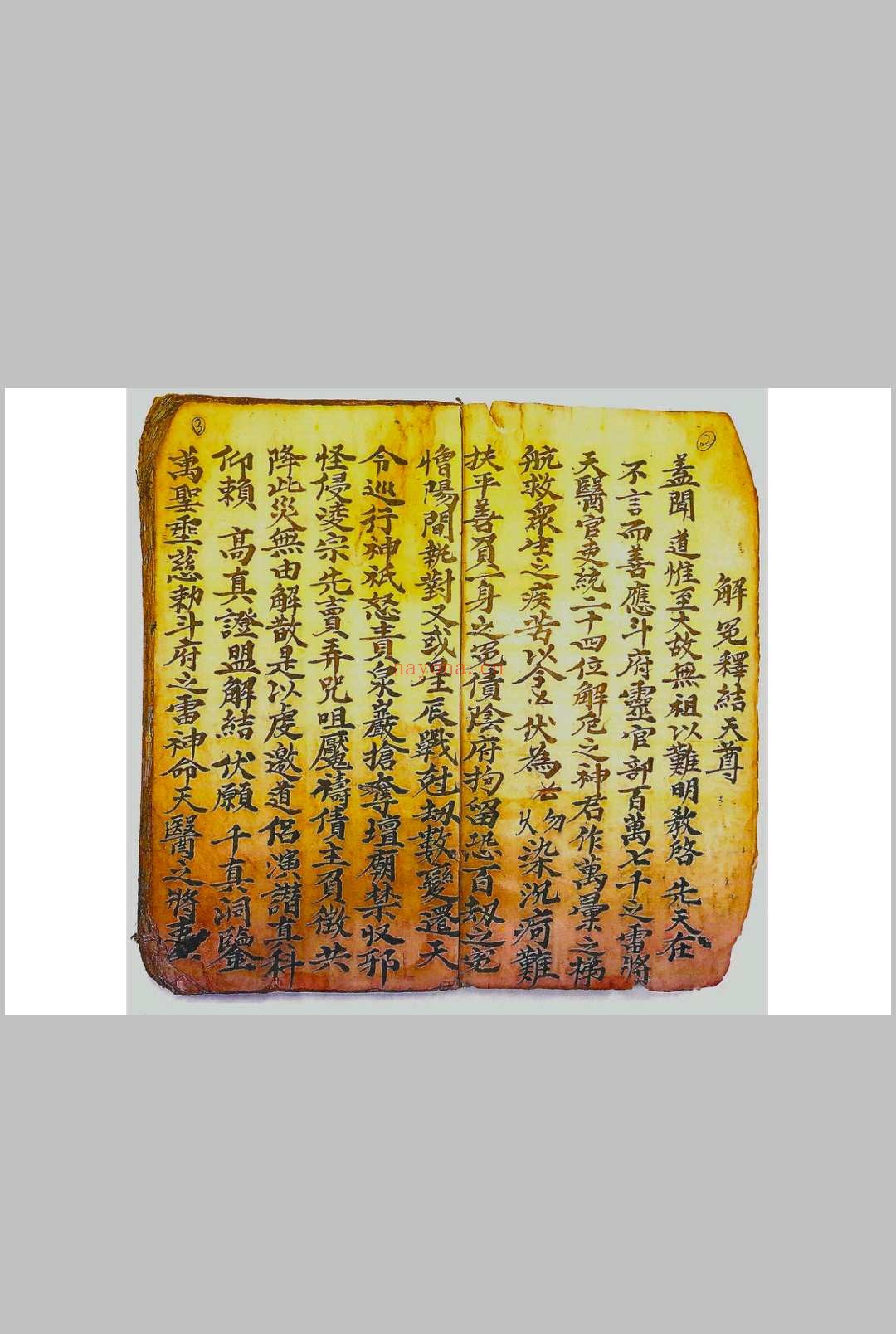 正一驱治攘灾解释金科