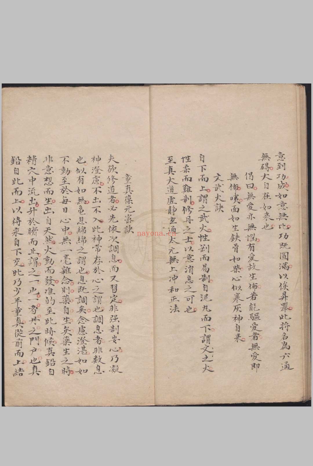 玄宗秘旨一卷(抄本,(明)张一元