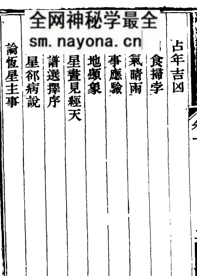真源天星选择，宅命八卦宜忌，七政选时算式，数学测量简法