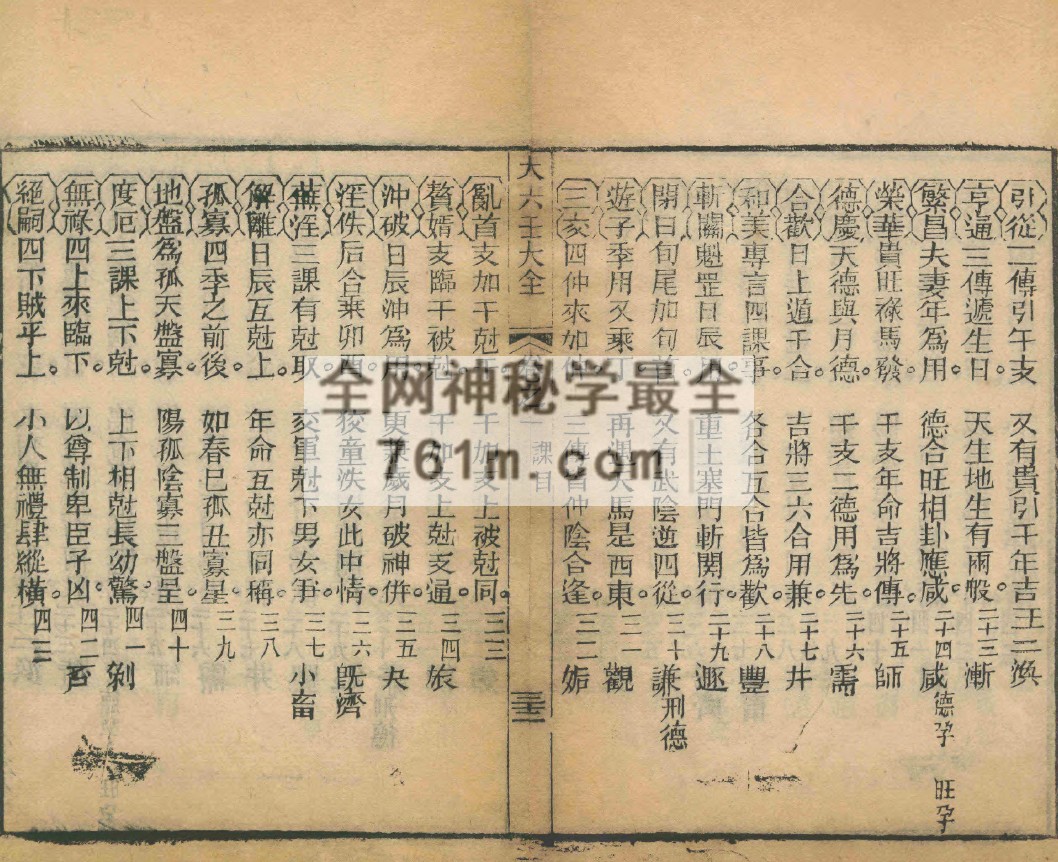 免费:大六壬大全.十三卷.清.郭载騋(字御青)校订.清光绪十二年扫叶山房刊本