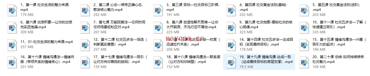抖音恋爱班主任小怡子《社交吸引力训练营》