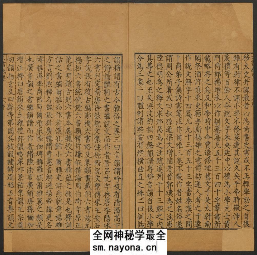 六书总要.五卷.纲领.附正小篆之讹一卷.明吴元满撰.明万历12年刊本 - 第5页预览图