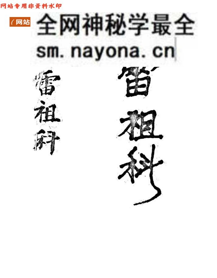 《雷祖科》