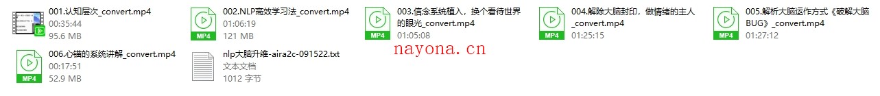 魅男情感《NLP大脑升维》