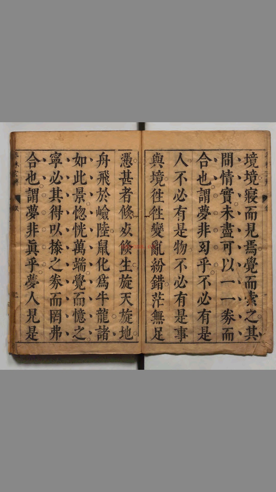 梦林玄解 20卷 宋 邵雍着