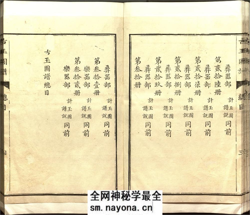 古玉图谱.三十二卷.旧题.宋.龙大渊等奉敕撰.清乾隆时期余文仪刊彩绘本 - 第13页预览图