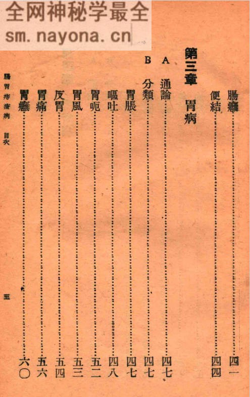 肠胃病与痔疮病