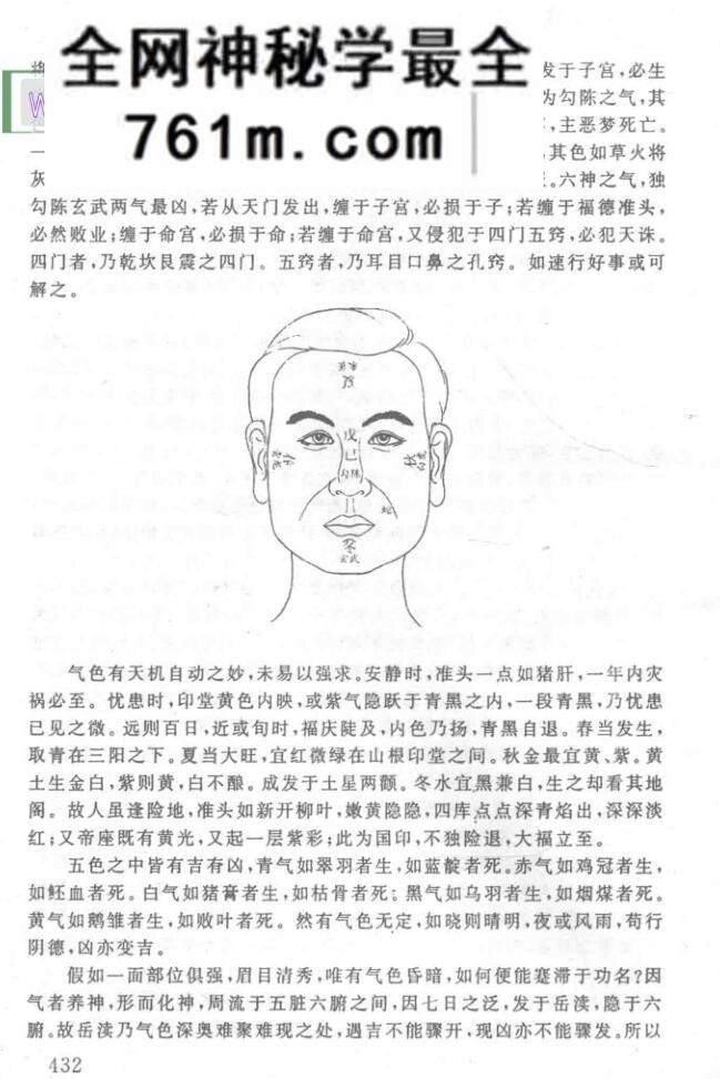 神相真鉴 下 面相、手相、体相、形神 (李胜贞)