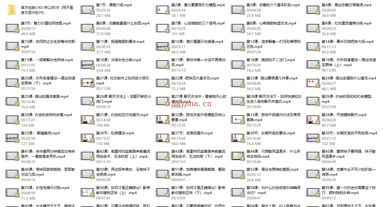 爱上情感2套《心态建设》+《聊天逆袭》