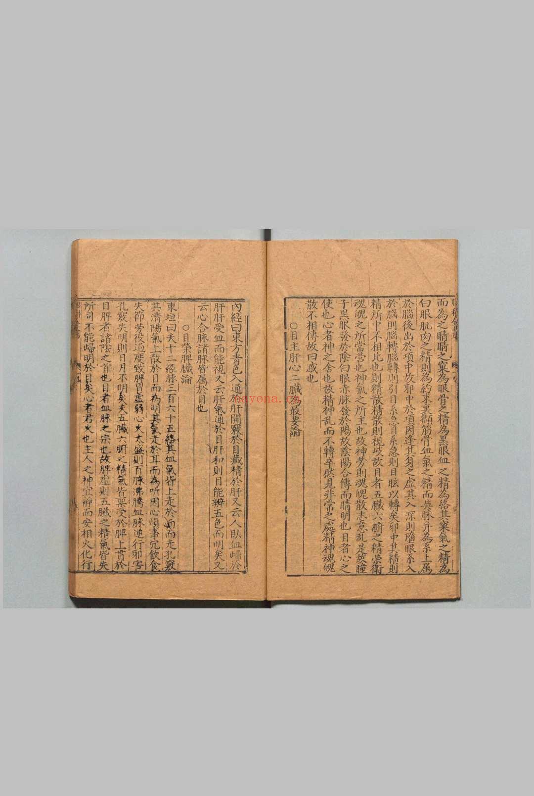 新刻秘传眼科七十二证全书 哀学渊 万历32年 杨泰斋