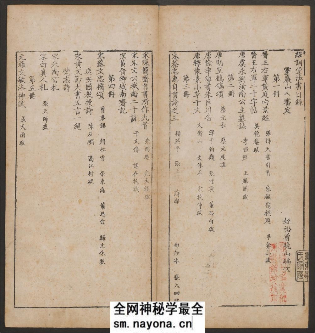 经训堂法书.12册.毕沅撰集.钱泳.孔千秋刻.乾隆54年 - 第3页预览图