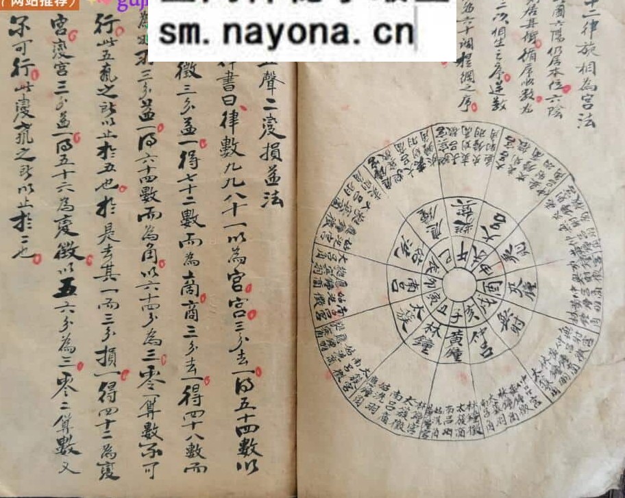 天文历法古籍《天文音律》