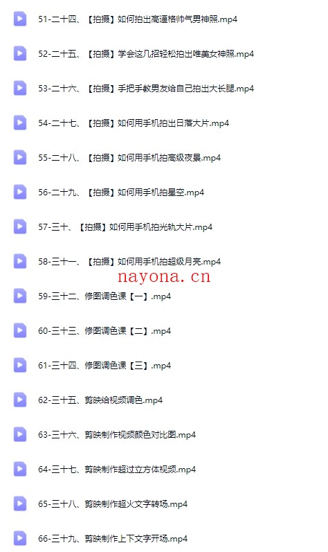剪辑运营课程7天入门到高手【Bg-0117】