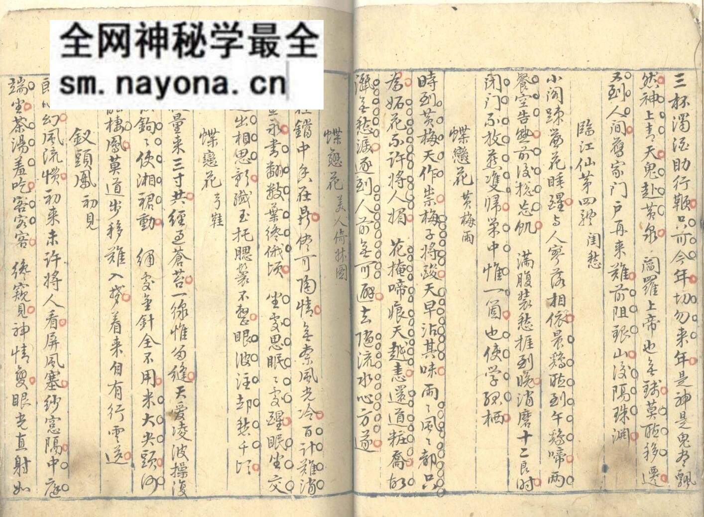 《笠翁偶集颐养部一卷》