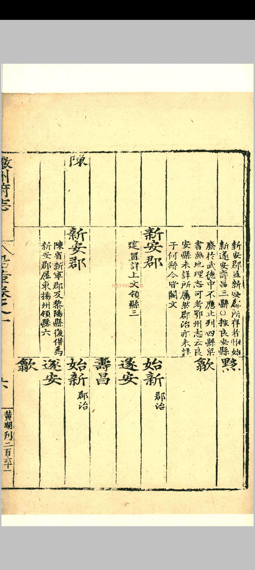 (嘉靖)徽州府志.二十二卷.图一卷.何东序.汪尚甯.明嘉靖
