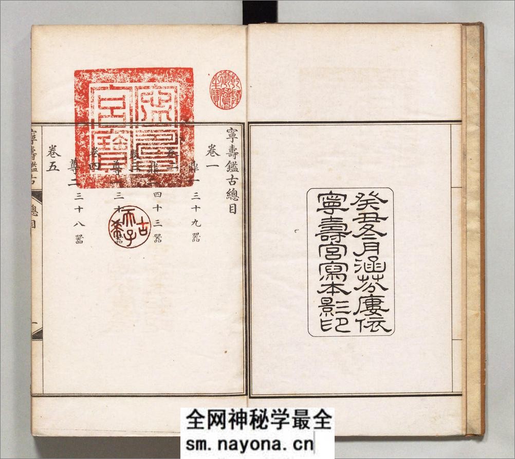 宁寿鉴古.16卷.清.梁诗正撰.民国2年上海涵芬楼石印宁寿宫写本.商务印书馆出版.1913年 - 第5页预览图